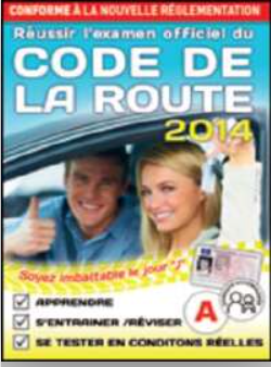 Affiche du logiciel « Code de la route 2014 - MAC »